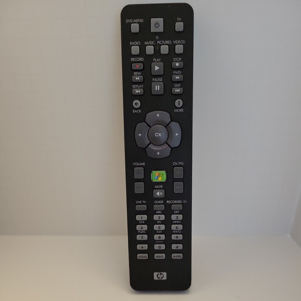 HP Pavilion 5069-8344 Media Center Remote Control HP Remote Windows DVD‎ TV